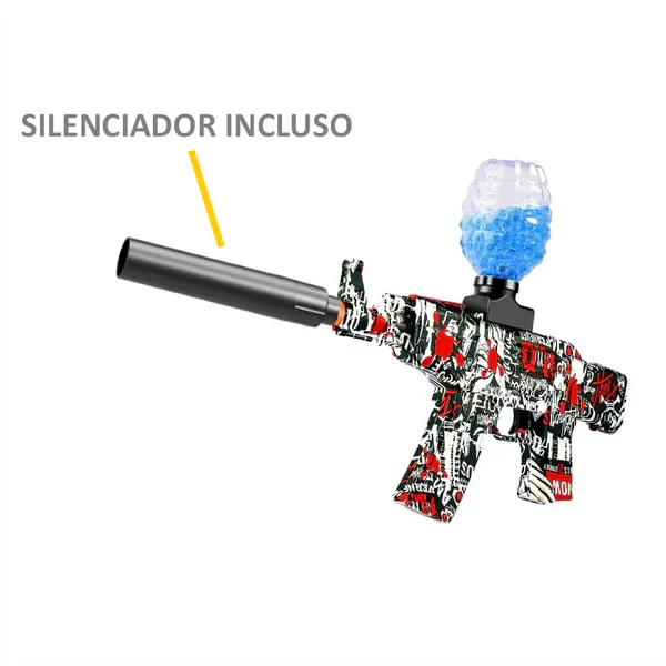 Lançador OrbiGel AK-47 (+10.000 bolinhas)