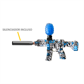 Kit 2 Lançadores OrbiGel M4 + Alvo Automático